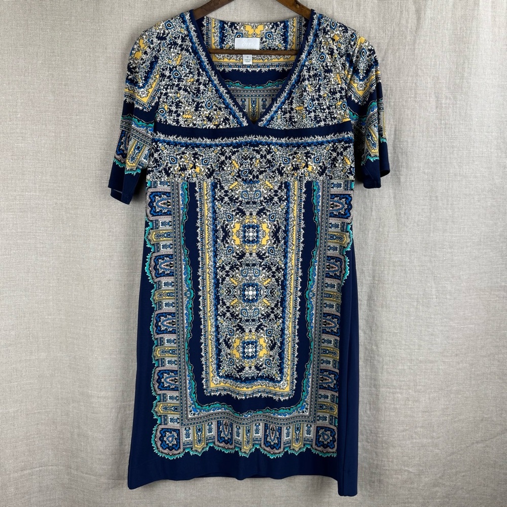 Flowy Boho Chic Navy Dress
